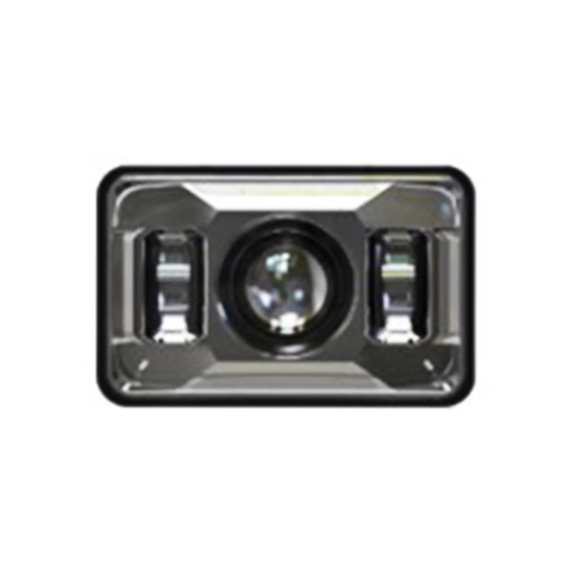 Head Lamp, LED, Low Beam 4 x 6 Chrome