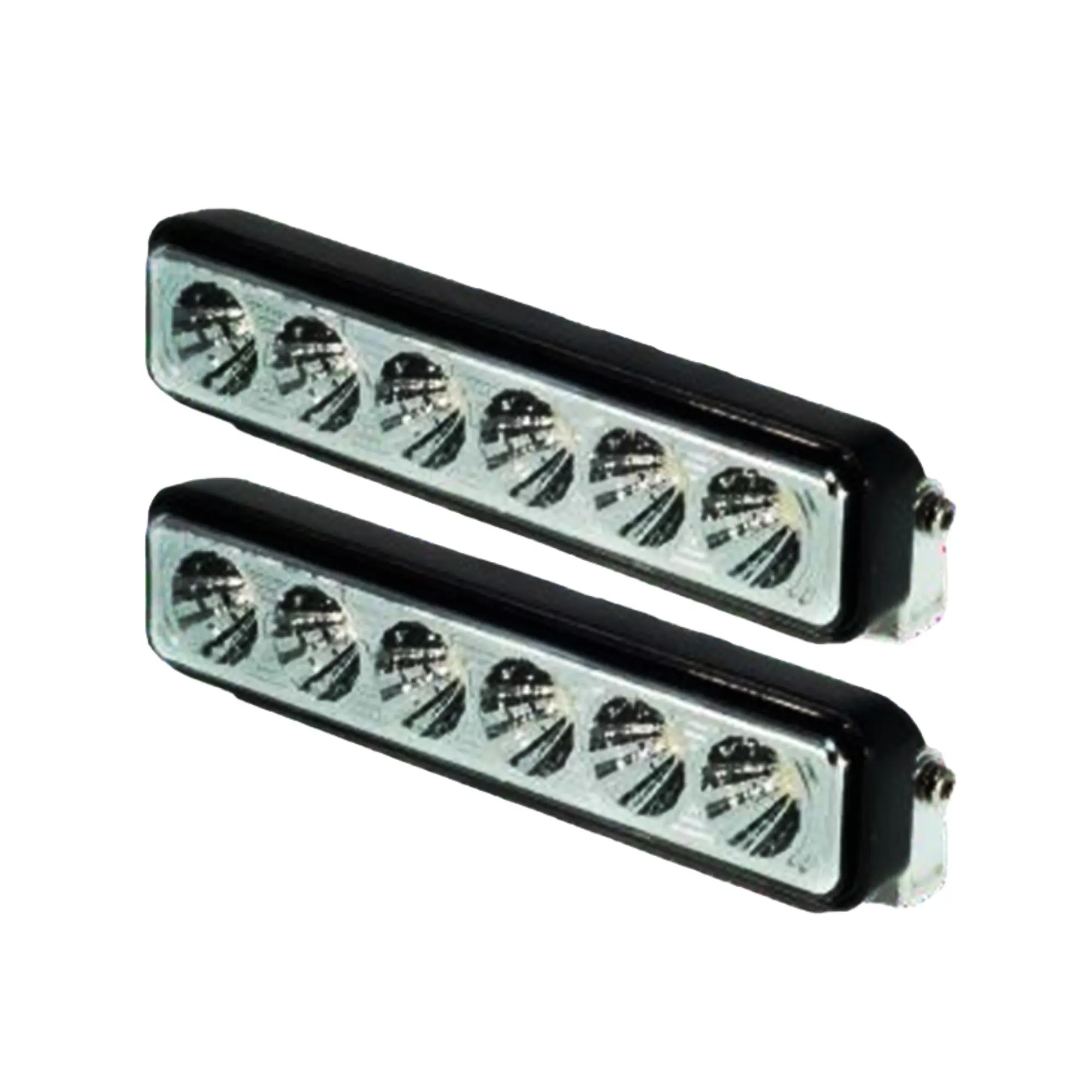 LED Work Lamp, Flood Light, Black Housing, 6 LEDs, Sold as a Pair, 600lm