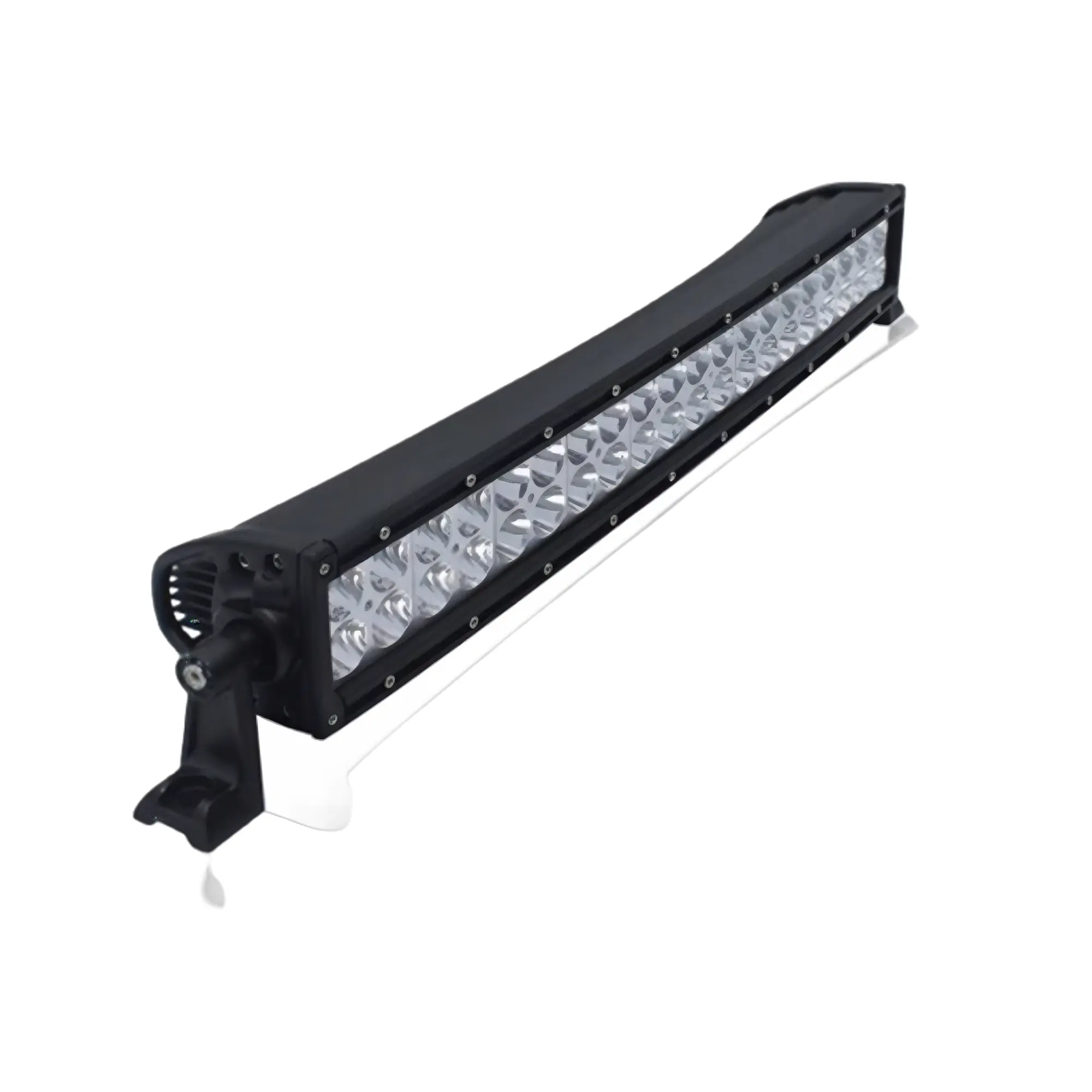 Light Bar, Double Row, 31.5”, Chrome, Phillips LED, Curved, 13200lm