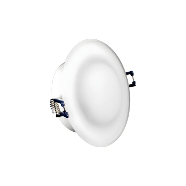 Down Light, LED 4.5" Recessed, Glass Lens, Mouse Trap, 250 lm, Warm White FCC