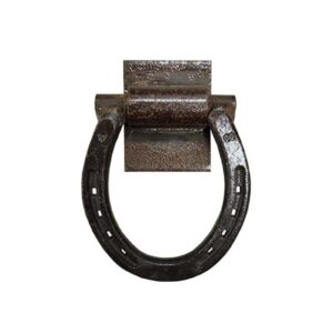 Horseshoe Stall Tie-Down, 4-3/8" x 6" x 1-1/4"