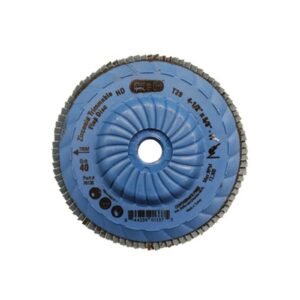 Trimmable Type 29 Zirconia Flap Discs 4.5", Grit 40, High Density