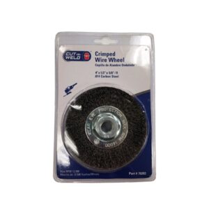 Crimped Wire Wheel 4" x 1/2"