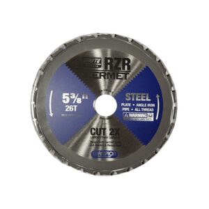 RZR Cernet Steel Blade 5-3/8" x 20mm, 26 Teeth