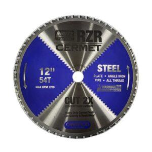 RZR Cernet Steel Blade 12" x 1", 54 Teeth