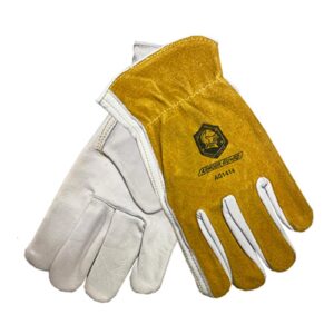 Driver Gloves, Top Grain/Split Unlined - Medium