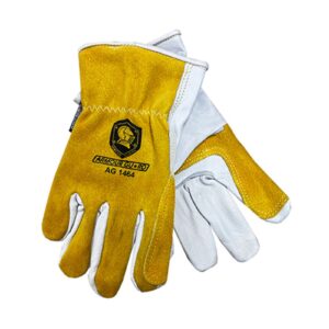 Mechanics Gloves - Palm Lined, Top Grain/Split Unlined - X-Large