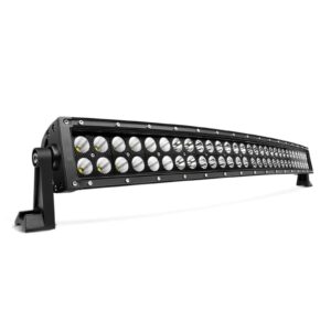 Light Bar, Double Row, 31.5”, Black, Phillips LED, Curved, 13200lm