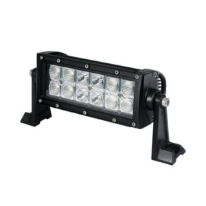 Light Bar, Double Row, 13.5”, Black, 3W, Phillips LED, Combo Beam, 5280lm