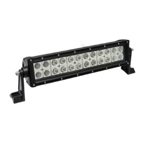 Light Bar, Double Row, 13.5”, Chrome, 3W, Phillips LED, Combo Beam, 5280lm