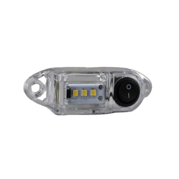 Mini Cargo Lamp LED 12 Volt, With Switch, IP67 Rated, 4500K