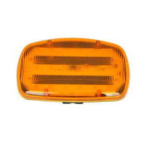 Strobe Light, Safety, Magnet Mount, 90 lbs, Amber LED