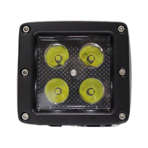 POD Light, 3” Square, Spot, Black Face Series, 16W