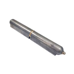 Bullet Hinge, Steel Body and Pin, Brass Bushing, With Grease Zerk, 7"