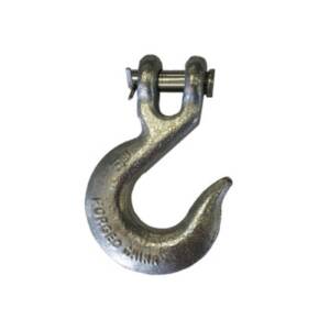 Clevis Slip Hook, Grade 43, 5/16", No Chain, No Latch