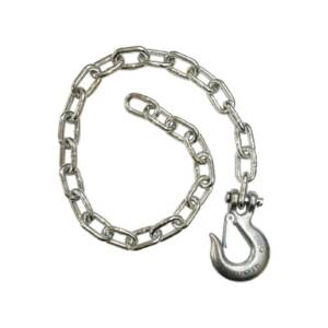 Clevis Slip Hook, Grade 43, 5/16", With Chain and Latch