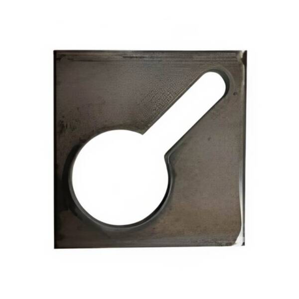 Square Key Hole Chain Keeper, 2-1/2" x 2-1/2"