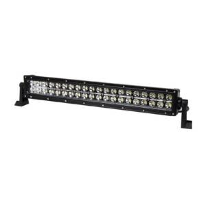 Light Bar, Double Row, 21.5”, Chrome, 3W, Phillips LED, Combo Beam, 8800lm