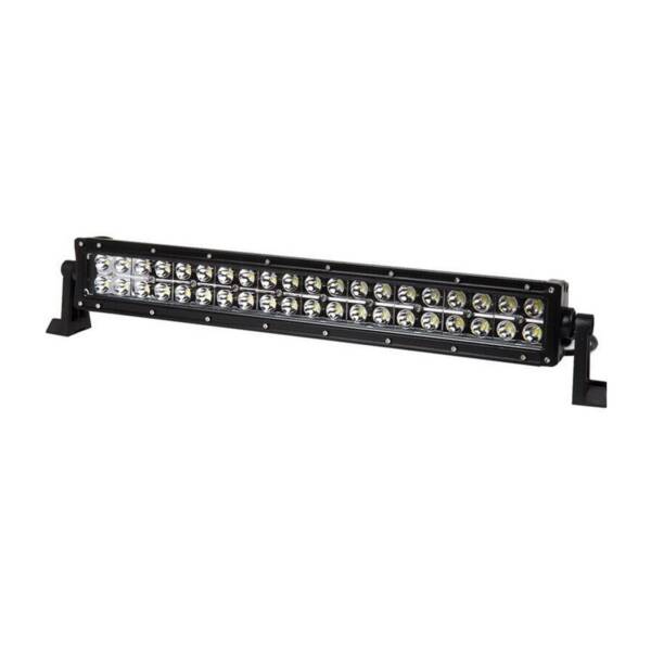 Light Bar, Double Row, 21.5”, Chrome, 3W, Phillips LED, Combo Beam, 8800lm