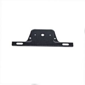 License Plate Bracket, Black Metal
