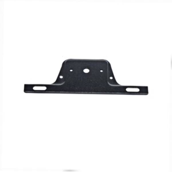 License Plate Bracket, Black Metal
