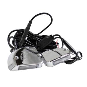 Tailgate Safety Strobe, 2 pcs + Wire Harness