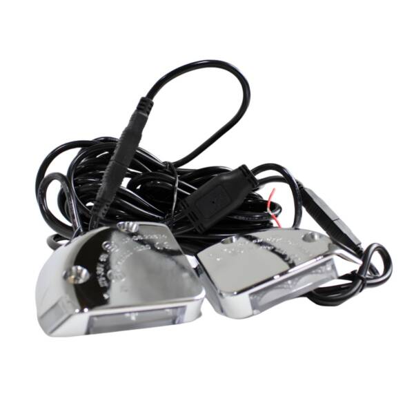 Tailgate Safety Strobe, 2 pcs + Wire Harness
