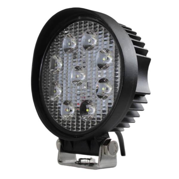 LED 4” Round Work Lamp, Spot, Flip Chip, 27W, 1800lm - Image 2