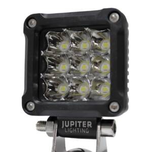 LED 2” Square Work Lamp, Spot, 12W, 12-24VDC, IP67, POD