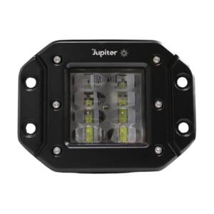 POD Light, 3” Square, 6D Lensing, Flange Mount, 24W