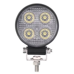 LED 3” Round Work Lamp, Flood, 29-32W, Temperature Control Tech, 2500lm
