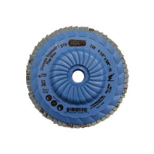 Trimmable Type 29 Zirconia Flap Discs 4.5", Grit 36, Standard Density