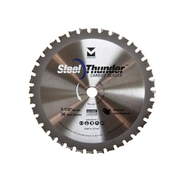 Mercer Steel Thunder Carbine Blades 7-1/4" x 5/8", 36 Teeth